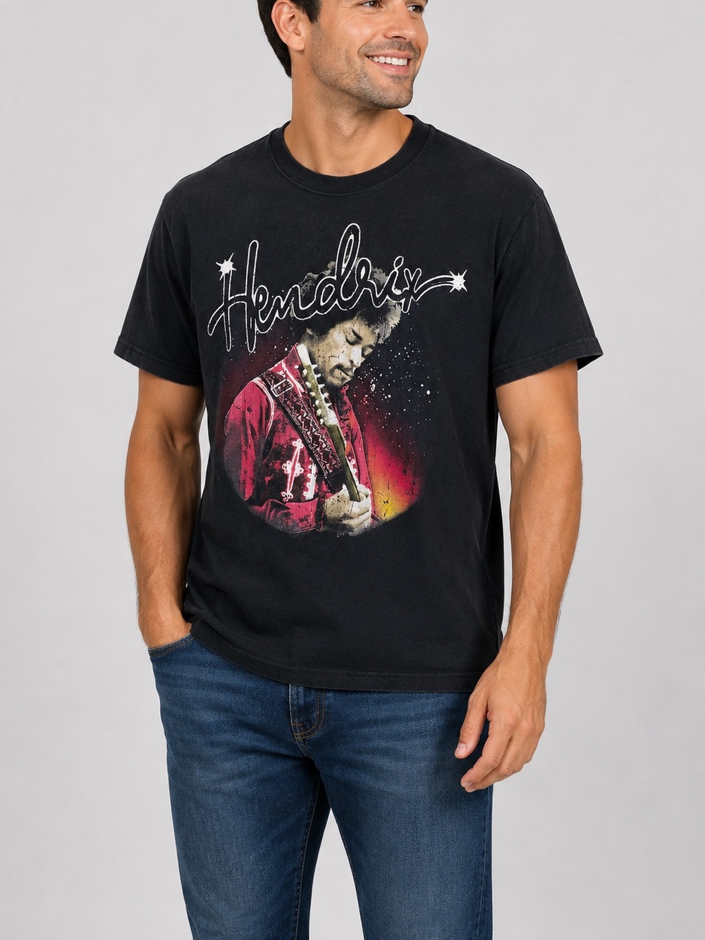 Jimi Hendrix graphic t-shirt (Size M)